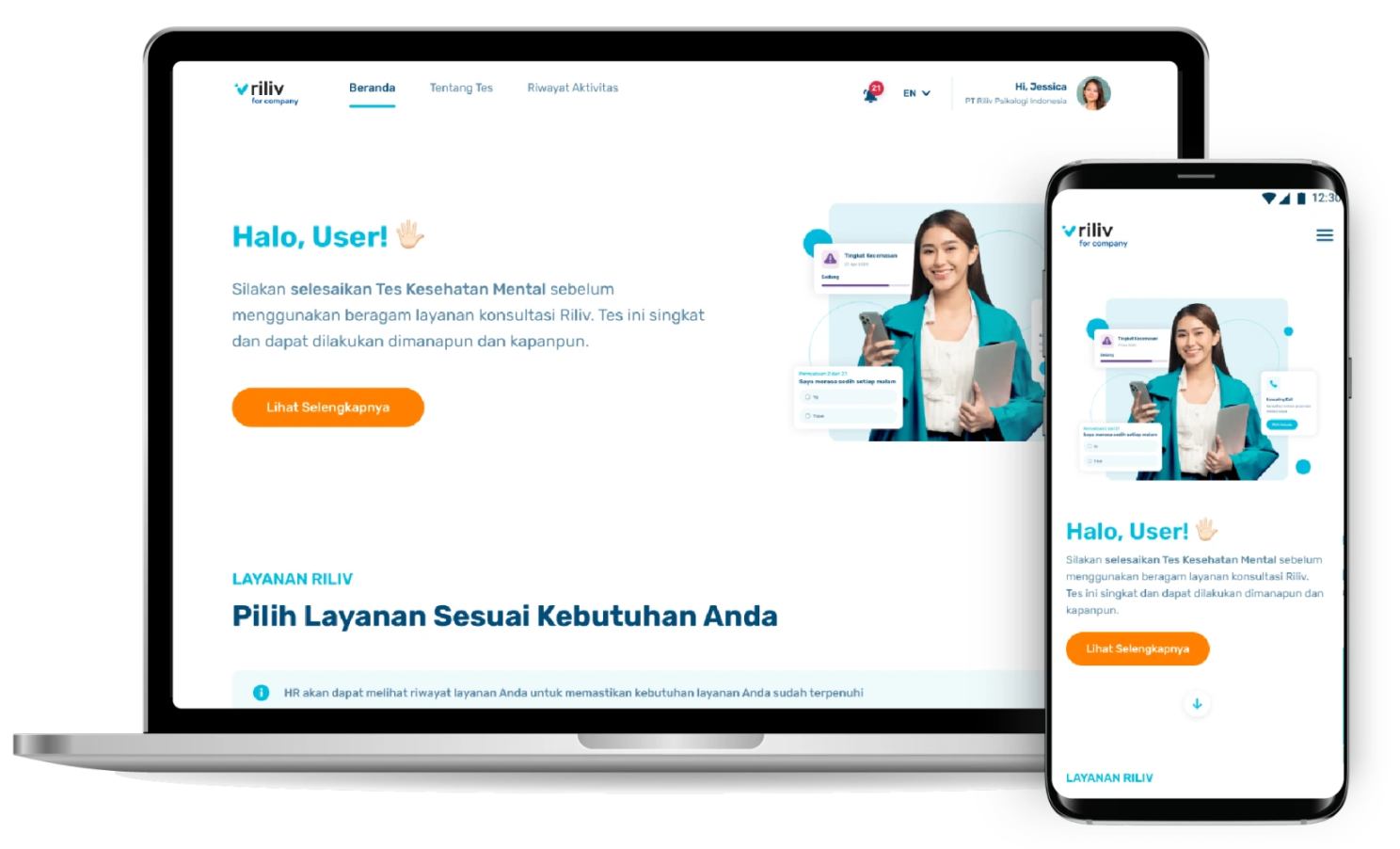 Riliv, a Mental Health Platform in Indonesia